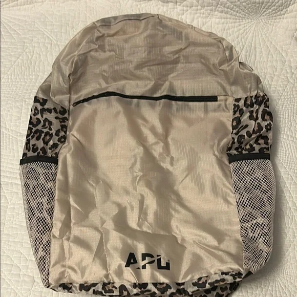 APL | Bags | Apl Beige And Leopard Print Backpack  display picture 3